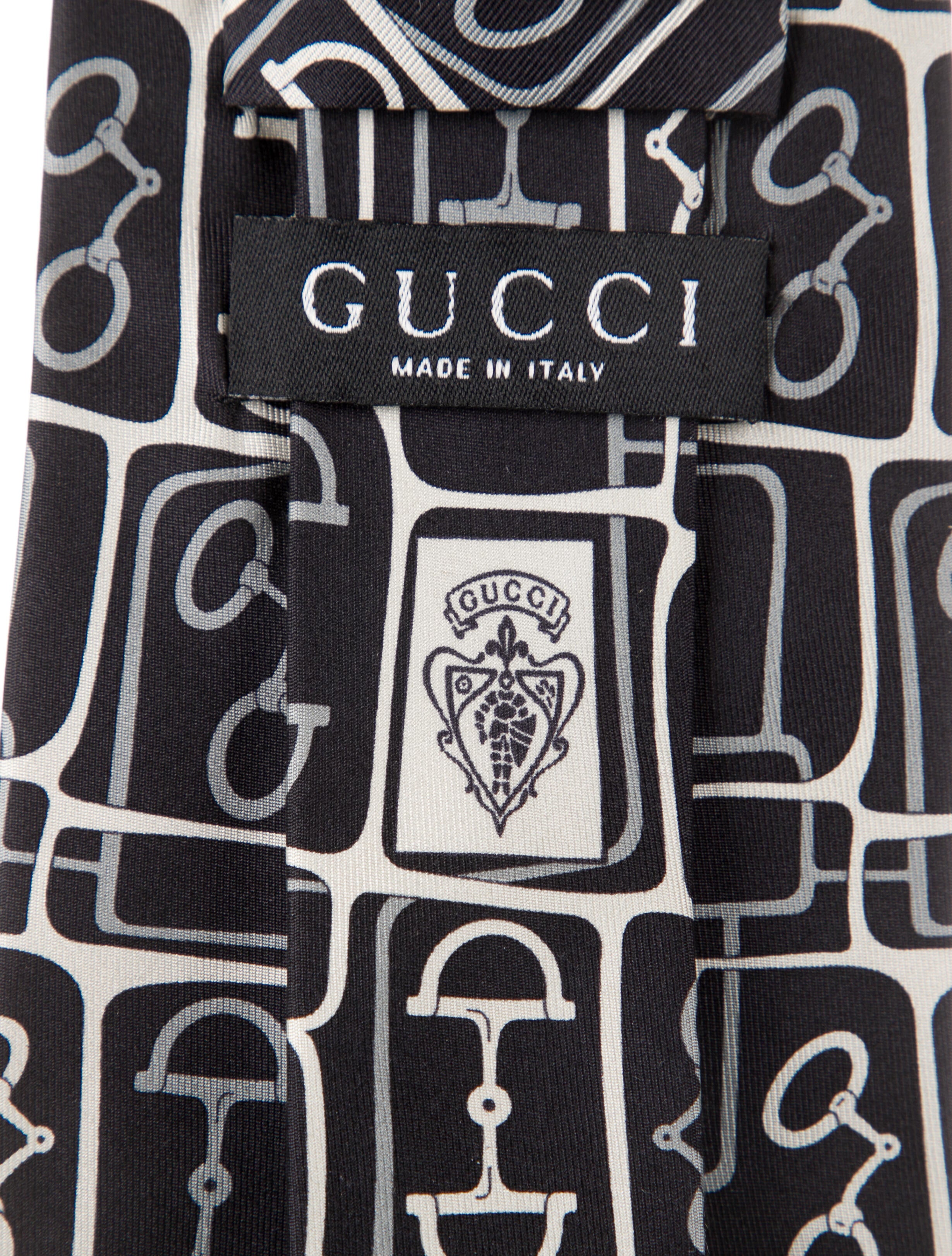Gucci Silk Print Tie